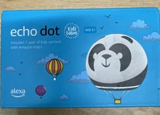 Echo Dot (4th Gen) Kids Edition PANDA Amazon Kids Alexa NEW/SEALED