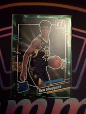 2023-24 Donruss - Rated Rookie Ben Sheppard #246 Holo Green Laser (RC) Pacers