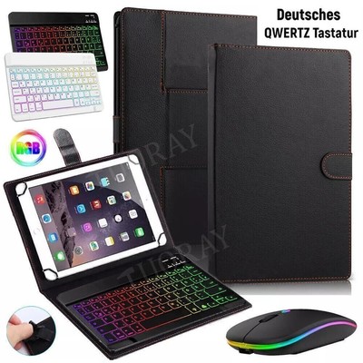 Beleuchtete Tastatur Maus Hülle für Huawei MatePad 11 SE Honor X9 X8 Pro M6 T10S