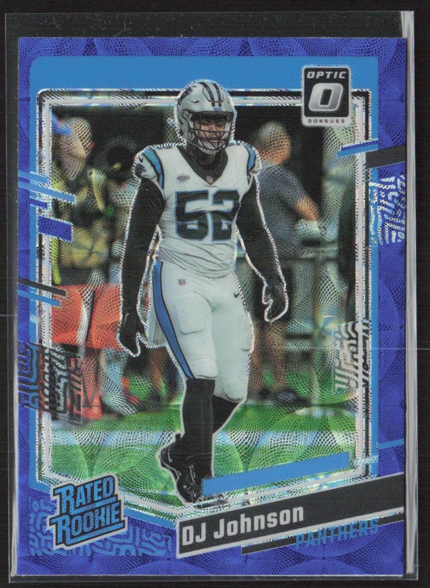 DJ Johnson Panini Donruss Optic #214 Blue Scope