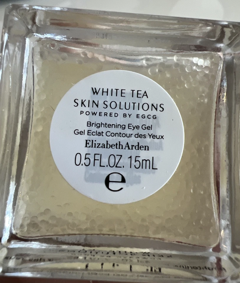 Elizabeth Arden White Tea Skin Solutions Brightening Eye Gel 0.5 oz. New in Box - Image 2 of 4