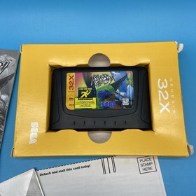 Kolibri Sega 32X Authentic - Tested & Working - w/ Manual, Tray, & Rare Inserts