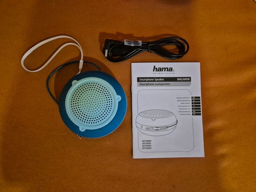 hama Smartphone-Lautsprecher Macaron (siehe Foto)!