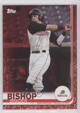 2019 Topps Pro Debut Red 6/10 Braden Bishop #154 ru2