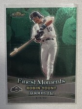 2001 Robin Yount 3000th Hit Finest Moments Topps Finest Baseball[#FM22][Brewers]