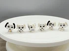 6 Lot. Disney 101 Dalmatians Doorables Flocked
