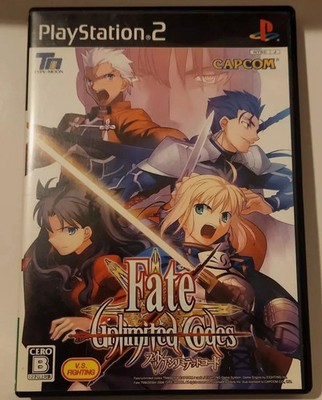 Fate/Unlimited Codes (Sony PlayStation 2, 2008) for sale