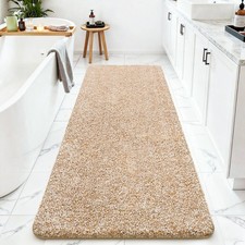 Bathroom Runner Rugs 24x60, Super Absorbent Microfiber Large Bath Mat, Non-Sl...
