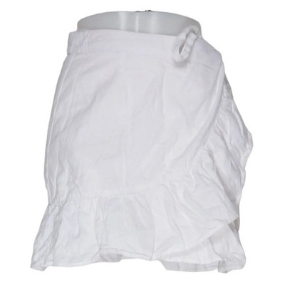 NLY Trend, Wickelrock, Größe: 38, Wrapped Frill Skirt, Weiß #qVS