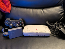 Sony PSone PS1 Slim Console Bundle SCPH-102 PAL Tested & Working + Controller