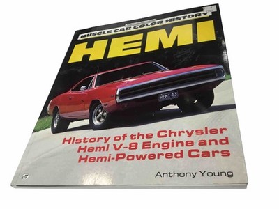 HEMI V-8 Engine Muscle Car Color History Chrysler 426 Mint Condition 1991