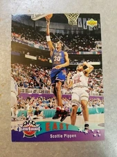 Scottie Pippen vs Charles Barkley 1992 - 1993 Upper Deck Italian #2 Oddball 