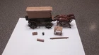 VINTAGE MARX FORT APACHE PLAYSET SUPPLE WAGON & ACCESSORIES