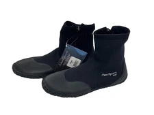 Neo Sport Wetsuit Boots 3MM Neoprene Mens Size 11 SB30Z Dive Surf Zip