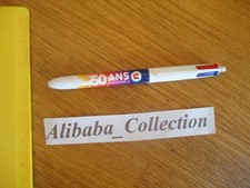 STYLO 4 COULEURS PUBLICITAIRE BIC 50 ans SUPER U OCCASION