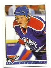 KIRK MALTBY 1993-94 TOPPS ROOKIE CARD NM-MT+ CONDITION