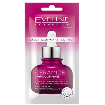 Eveline Face Therapy Professional Ampullen-Gesichtsmaske mit Ceramiden 8 ml