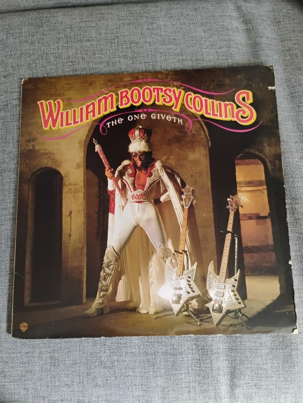 William Bootsy Collins - The One Giveth vinyl 1982 1st press Warner BSK 3667 VG+