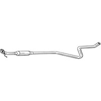 Bosal MittelschalldäMpfer SchalldäMpfer FüR Ford Fiesta Vi