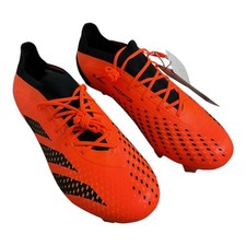 Image of Adidas Predator Accuracy .1 FG Football Boots Size Uk 7.5 Black Orange Elite
