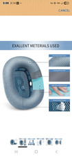 AirPods Max Ear Cushions Replacement Memory Foam Earpads with Magnets - Silver