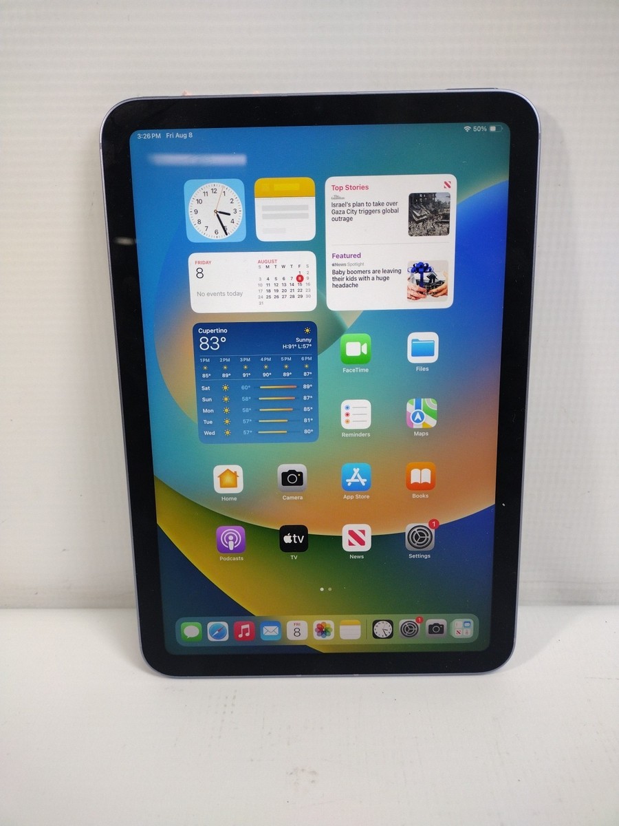 iPad本体 Apple iPad mini 6 Wi-Fi+Cellular Purple Refurbished iPad mini 6 Wi-Fi+Cellular 64GB - Purple - Apple