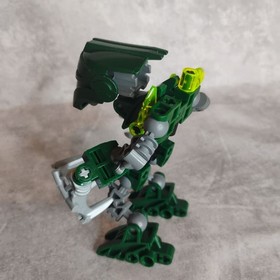 Lego Bionicle Matoran Piruk 8723 - No Manual - Missing 2 Parts
