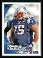 Vince Wilfork 2010 Topps #214 New England Patriots
