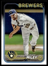 2024 Topps Wade Miley Milwaukee Brewers #671