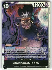 Marshall.D.Teach (093) OP09-093 One Piece TCG Foil SR NM