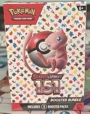 Pokémon TCG Scarlet and Violet 151 Booster Bundle Sealed Box, 6-Pack