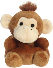 , 33857, Palm Pals Boomer Monkey, 5In, Soft Toy, Brown