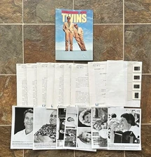TWINS - 1988 - original PRESS KIT - 7 Photos, 4 Slides - SCHWARZENEGGER, DEVITO