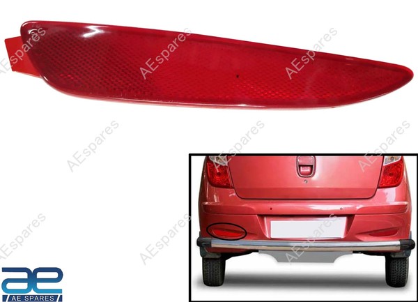 Hinterer StoßFäNger Reflektor Lh FüR Hyundai I10 1.1L 1.2L 2010-2013 924050X100-image