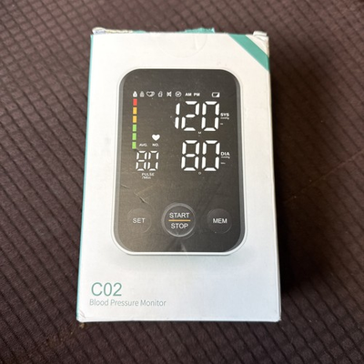 #ad Oklar CO2 Smart Blood Pressure Monitor New Open Box $24.99