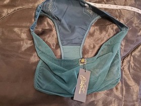 Dita Von Teese Eden Green Starlift Bikini Panties Sz XL