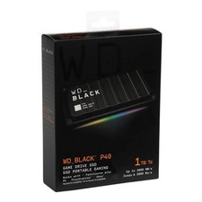 Western Digital Black P-40 1TB External SSD. USB-C 2000 MB/s, RGB, PC, PS, Xbox.