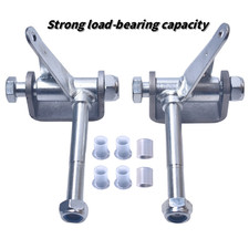 Go Kart Spindle 4.5" X 5/8" Steering Bracket Set Fit 212cc 196cc 6.5hp 13hp 15hp