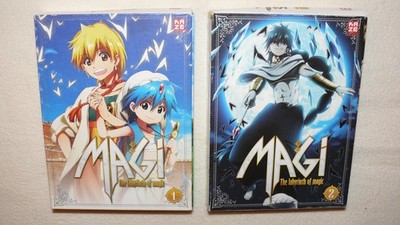 Magi - The Labyrinth of Magic Volume 1 & 2 auf DVD - TOP Anime Serie!!!