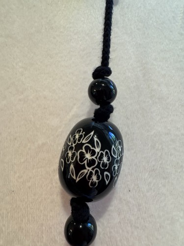 Authentic Chanel Resin CC Beaded Necklace. - Picture 7 of 11