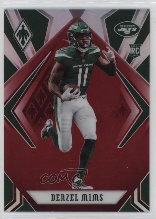 2020 Panini Phoenix Rookies Red 153/299 Denzel Mims #123 2rd