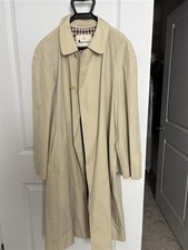 Vintage Aquascutum Trench Coat Check Lining Made in England