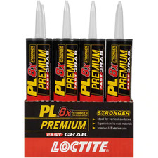 PL Premium Fast Grab 10 Oz. Polyurethane Construction Adhesive Grey Cartridge 1