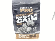 Bully Max Dog Pro Series Power Chews for Muscle Gain 75 ct Chews