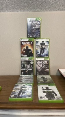 Xbox 360 Call of Duty Lot: Black Ops 1 2 3 MW3 Ghosts 9 games 1 combo pack