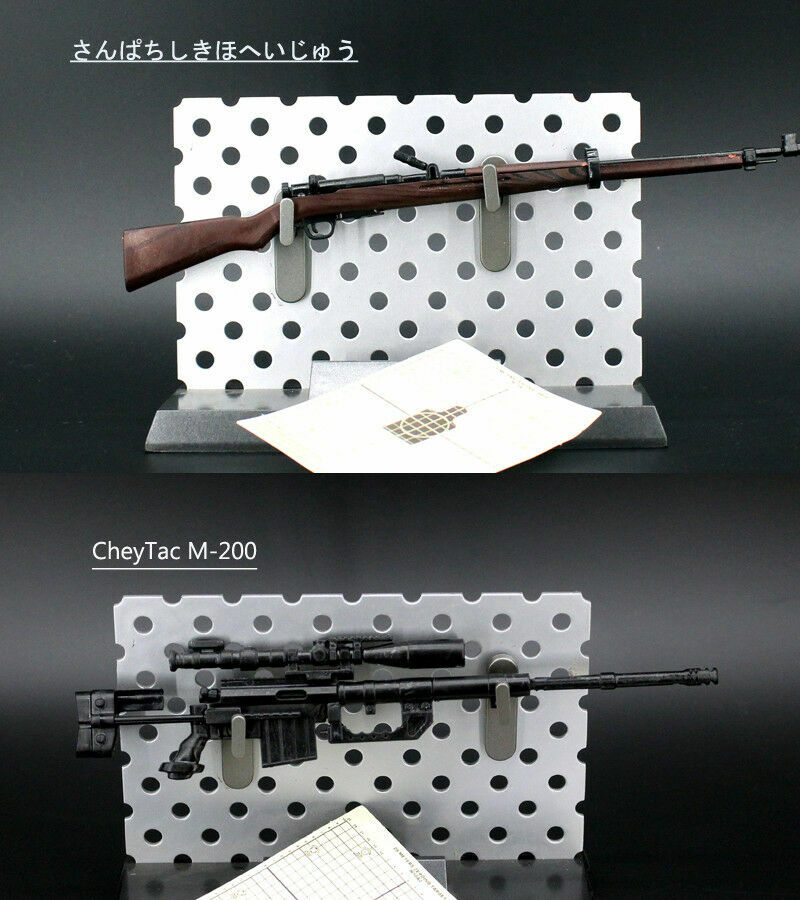 トイガン stveve 6pcs 1/6 4D 98K RPG SVT-40 M200 G43 Rifle Assembly Gun Model