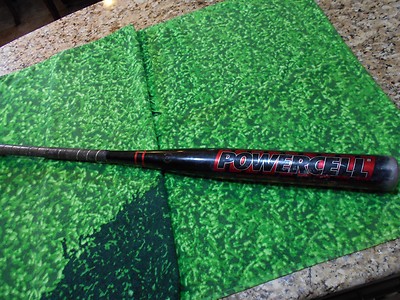 Batte De Softball Worth Powercell CU31 34" 28 Oz - Paroi Mince - État Correct