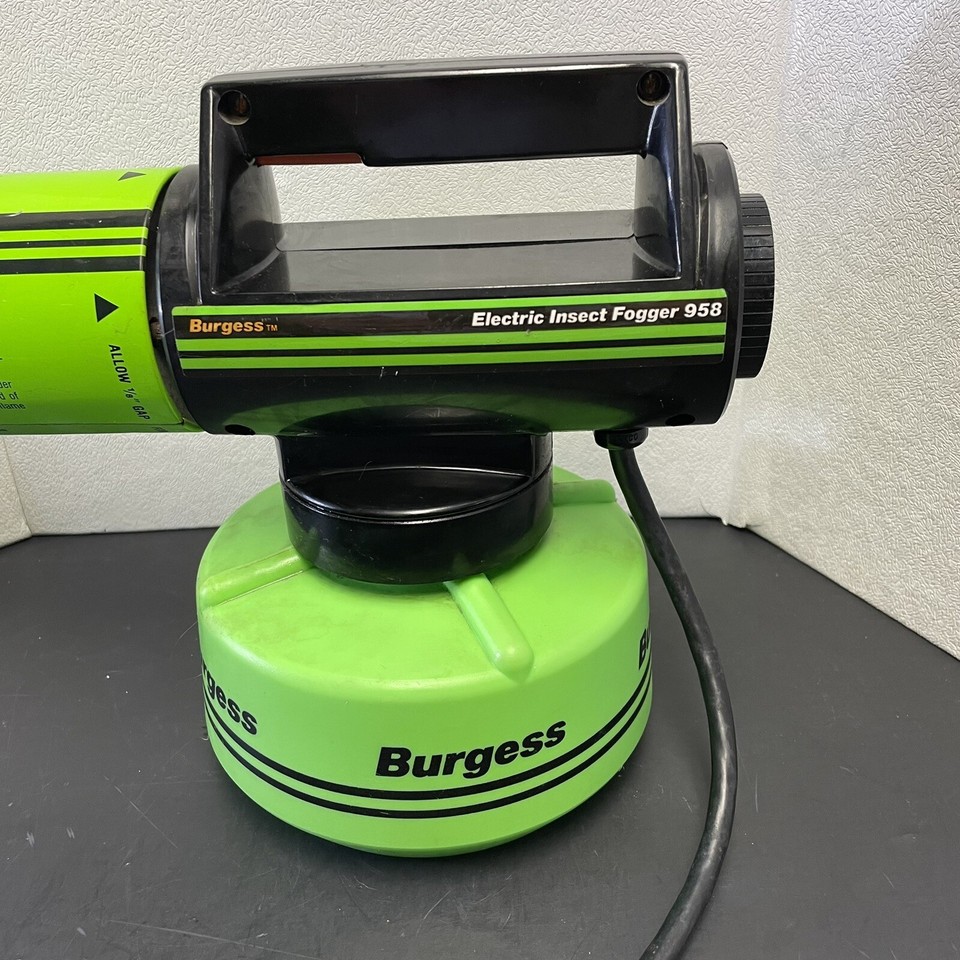 BURGESS Electric Bug Killer Outdoor Insect Fogger and Sprayer Model 958