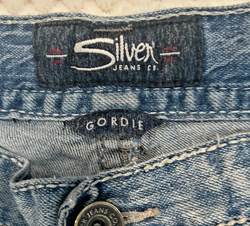 Silver Jeans Gordie Relaxed Fit Straight Leg Mens 36x30 - Picture 7 of 7