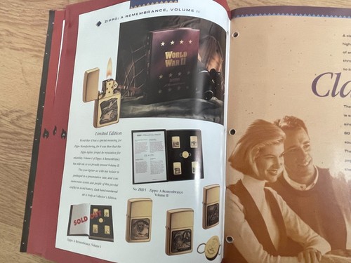 Vintage zippo Catalog 1996 Total Collection 56pages Rare!! - Picture 9 of 11